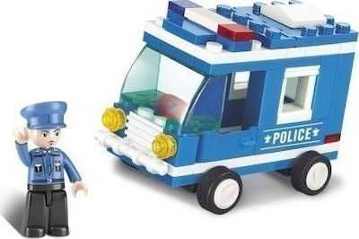 Sluban Building Block Police Car for 6+ years 64pcs