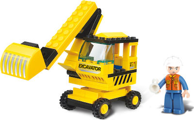 Sluban Building Block Excavator for 6+ years 62pcs