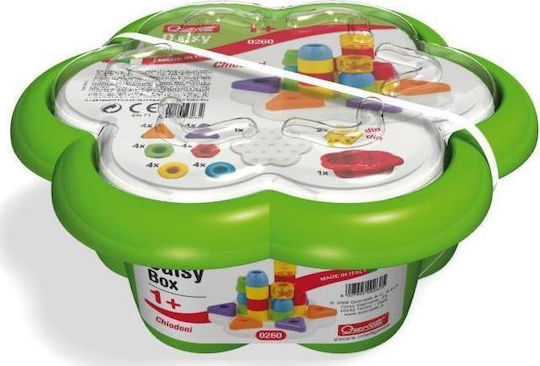 Quercetti Jucărie de Sortare a Formelor Daisy Box cu Sunete pentru 12++ Luni
