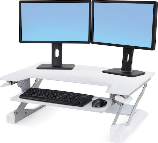 Ergotron WorkFit-T Sit-Stand Desktop Workstation Επιτραπέζια Βάση Πύργου Υπολογιστή 33-397-085