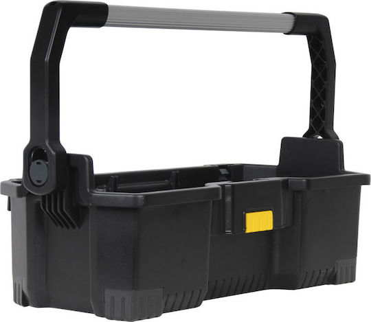 Stanley Hand Tool Case Plastic with Tobacco Case Dimensions: W67xD32.3xH28.3cm