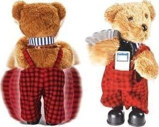 Ursuleț Difuzor Rockin' Teddy Tenty în culoarea Multicolor