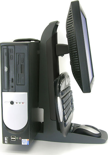Ergotron Neo-Flex All-In-One Lift Stand Επιτραπέζια Βάση Πύργου Υπολογιστή 33-326-085