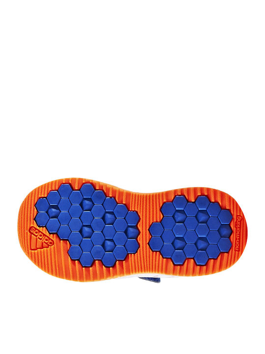 Messi Turf "Blue Blast" Kids Turf Soccer Shoes Blue