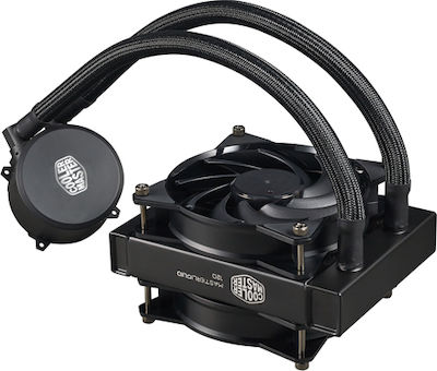 CoolerMaster Masterliquid 120 Push-Pull Водно охлаждане на процесор Единичен вентилатор 120мм за Socket AM4/AM5/1200/115x с Не разполага Осветление Черна