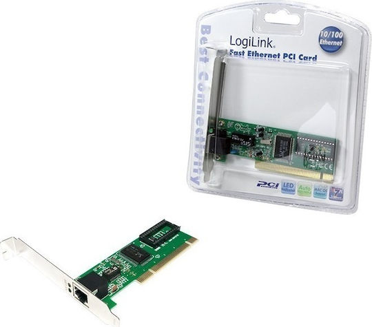 LogiLink Ενσύρματη Κάρτα Δικτύου Ethernet PCI