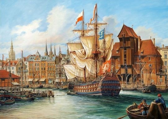 Kopie des Alten Danziger Puzzles 2D 1000 Teile