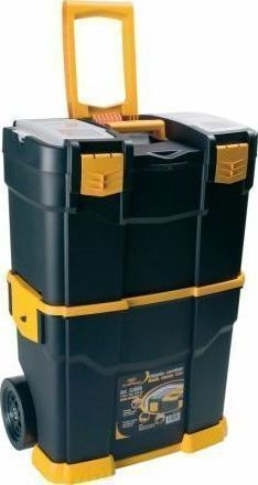 ArtPlast Tekna Line 6700R Tool Storage Plastic Wheeled Box W46xD27xH67cm