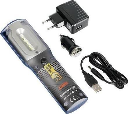 Rechargeable Workshop Light LED IP54 Dual Function with Brightness up to 560lm GL-4