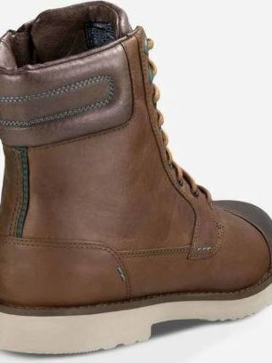 Durban Tall Leather Brown Boots