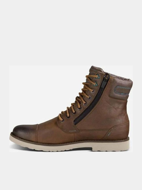 Durban Tall Leather Brown Boots