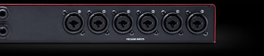 Focusrite Scarlett OctoPre Microphone Preamplifier 8 Channel with Phantom Power & 2 XLR Input