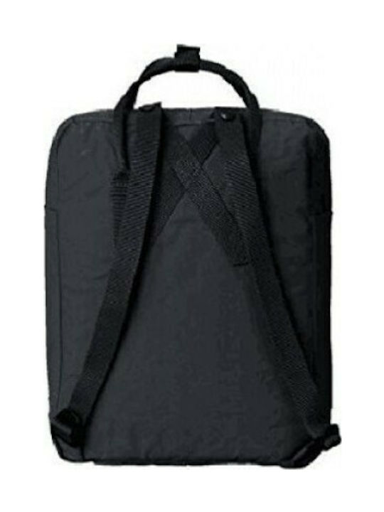 Fjallraven Kanken Fabric Backpack Black 16lt