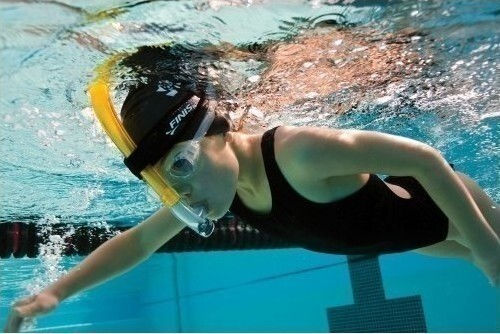 Finis Swimmer's Snorkel Jr Αναπνευστήρας Κίτρινος