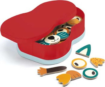 Djeco Magnetic Construction Toy Animals For Children 2+ Years