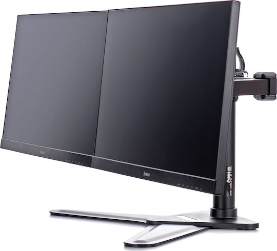 Iiyama DS1002D-B1 Επιτραπέζια Βάση για 2 Οθόνες έως 30"