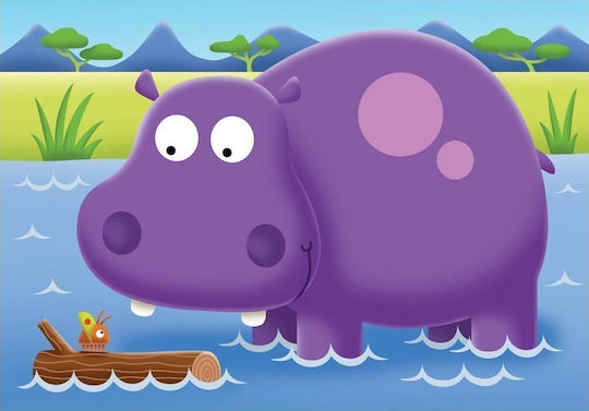 Puzzle pentru Copii On Safari pentru 1,5+ ani+ Ani 17buc Ravensburger