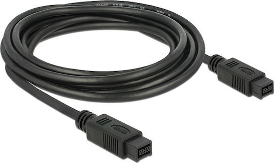 DeLock FireWire Cable 9-pin male to 9-pin male 3m