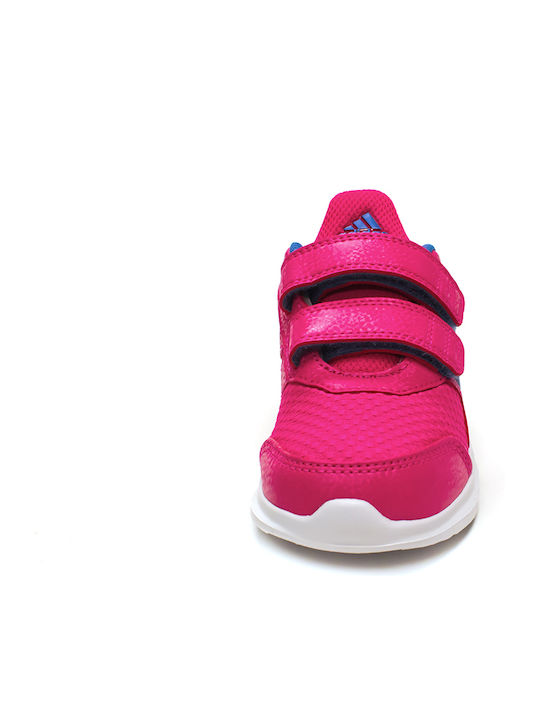 Hyperfast 2 Kids Sports Shoes Running with Hoop & Loop Closure Fuchsia