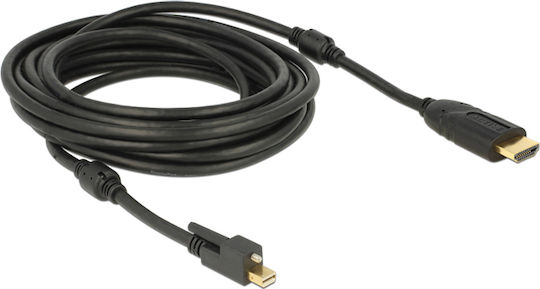 DeLock Cable mini DisplayPort male - HDMI male 5m (83732)