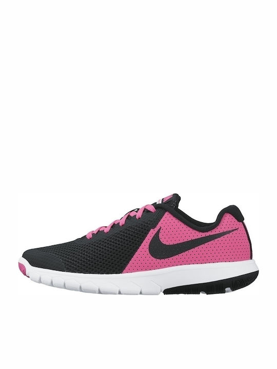 Flex Experience 5 GS Αθλητικά Παιδικά Παπούτσια Running με Κορδόνια Μαύρα