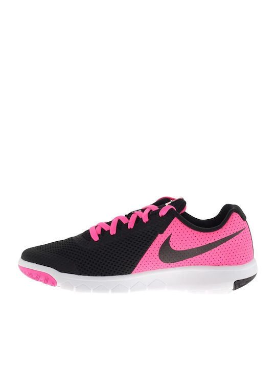 Flex Experience 5 GS Αθλητικά Παιδικά Παπούτσια Running με Κορδόνια Μαύρα