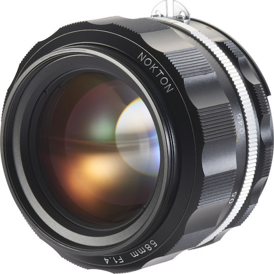 Voigtlander Full Frame Camera Lens Nokton SLII-S F/1.4 Fixed for Nikon F Mount Black