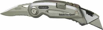 Stanley Quickslide Pocket Knife Silver with Blade made of Stainless Steel