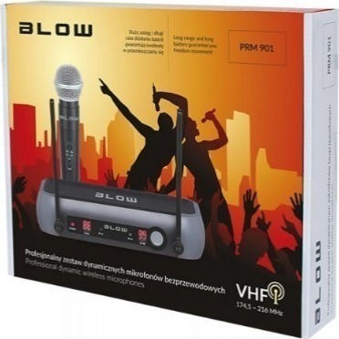 Blow Microfon Wireless Dinamic PRM-901 Mână Vocal PRM-901