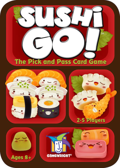 Board Game Sushi Go! for 2-5 Players 8+ Years Old GMW (ES) Gamewright