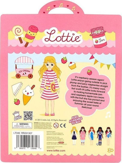 Lottie Raspberry Ripple Outfit Haine pentru păpuși pentru 3+ ani+ Ani