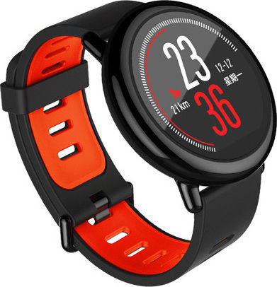 Amazfit Pace 46mm Smartwatch με Παλμογράφο (Black)