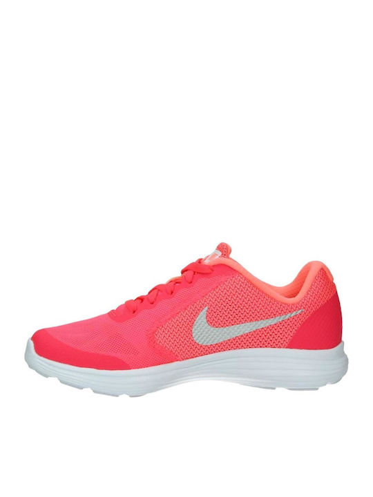 Revolution Revolution 3 GS Kids Sports Shoes Running with Laces Fuchsia