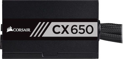 Corsair CX Series CX650 650W Τροφοδοτικό Υπολογιστή Full Wired 80 Plus Bronze