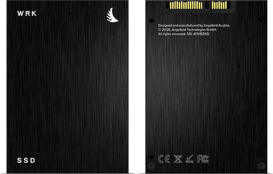 Angelbird WRK SSD 512GB 2.5 Inch SATA III Connection