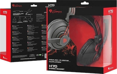 Genesis H70 Über Ohr Gaming-Headset mit Verbindung 3,5mm Schwarz