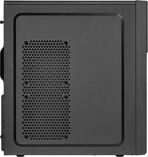 Silverstone Precision PS13B Midi Tower Κουτί Υπολογιστή Μαύρο
