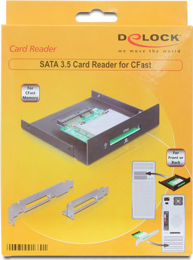 DeLock Intern Kartenleser SATA für CFast