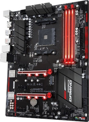 Gigabyte AX370-Gaming K3 (rev 1.0) ATX Дънна платка с AMD AM4 Гнездо