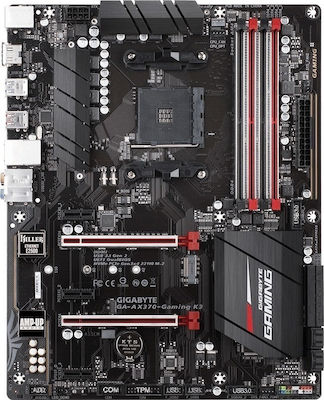 Gigabyte AX370-Gaming K3 (rev 1.0) ATX Дънна платка с AMD AM4 Гнездо