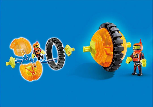 Playmobil Спорт и екшън Speed ​​Roller Orange за 6-12 години
