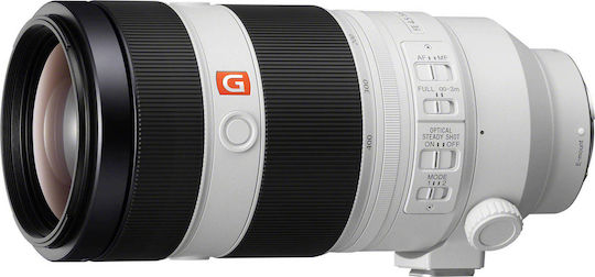 Sony Full Frame Φωτογραφικός Φακός FE 100-400mm f/4.5-5.6 GM OSS Super Telephoto / Telephoto / Tele Zoom για Sony E Mount Λευκός