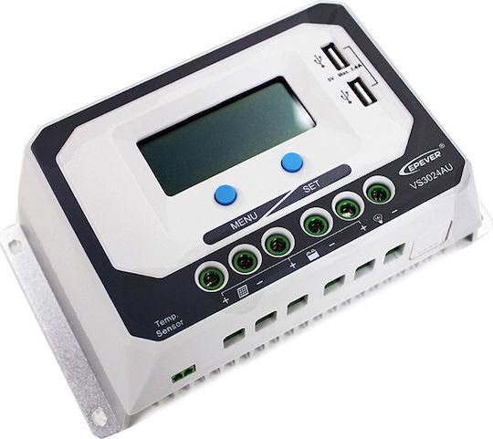 Epsolar VS3024AU Ρυθμιστής Φόρτισης PWM 24V 30A
