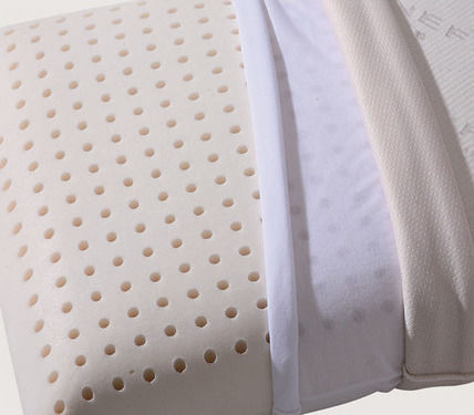 Nef-Nef Homeware Бамбукова Възглавница За Спане Латекс 45x65x15см