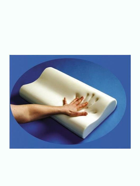 Mobiak Standard Kopfkissen Memory-Schaum Anatomisch 30x50x10cm