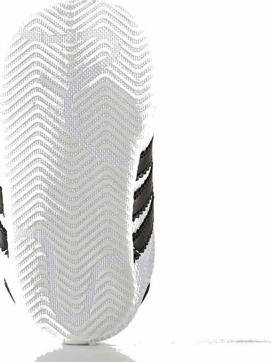 adidas Βρεφικά Sneakers Αγκαλιάς Λευκά Superstar