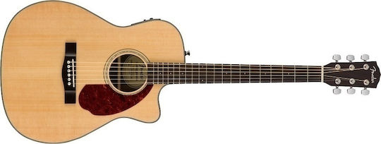 Fender Semi-Akustik Gitarre CC140S CE Ausschnitt Natürlich