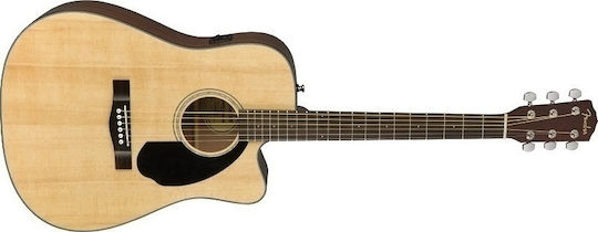 Fender Semi-Akustik Gitarre CC60S CE Ausschnitt Natürlich