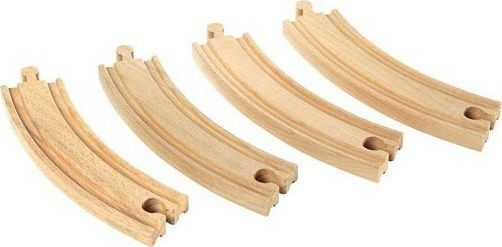 Brio Toys Large Curved Tracks Train 33342