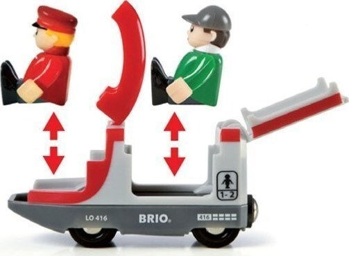 Brio Toys Travel Σετ με Τρενάκι από Ξύλο για 3+ Ετών